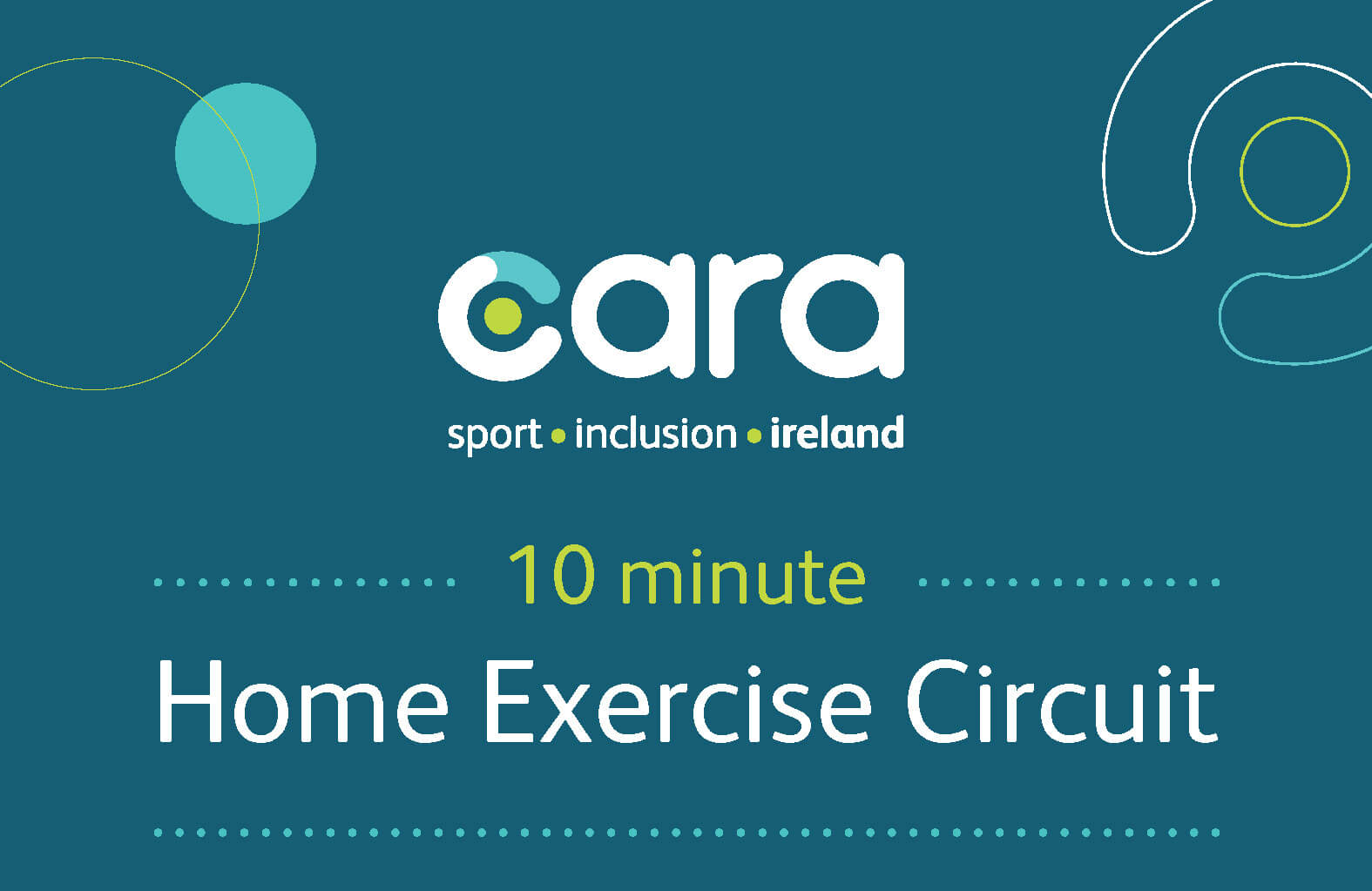 Cara Centre - Stay Home Be Active 